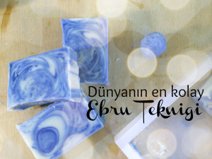 Dünyanın en kolay ebru tekniği
