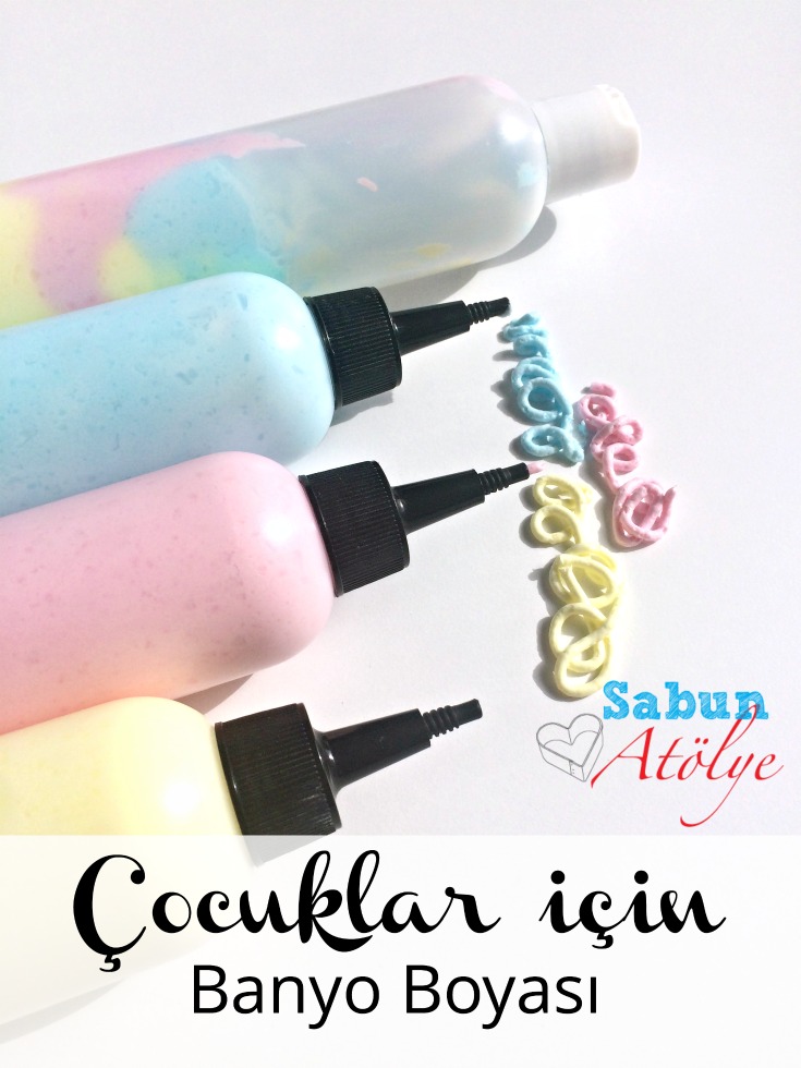 cocuklar icin banyo boyası