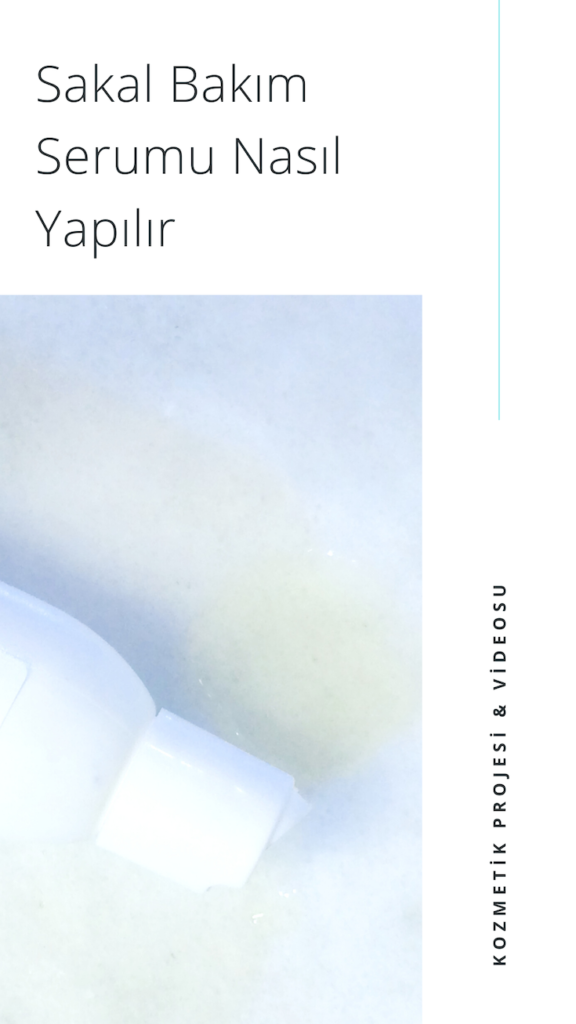 Sakal Bakım Serumu Nasıl Yapılır