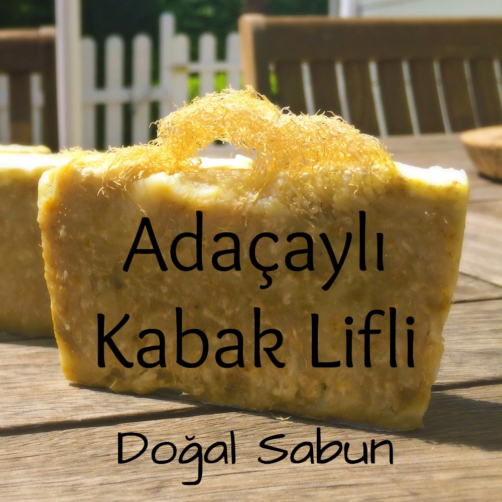 Bahçe & Sabun: Adaçaylı Kabak Lifli Sabun