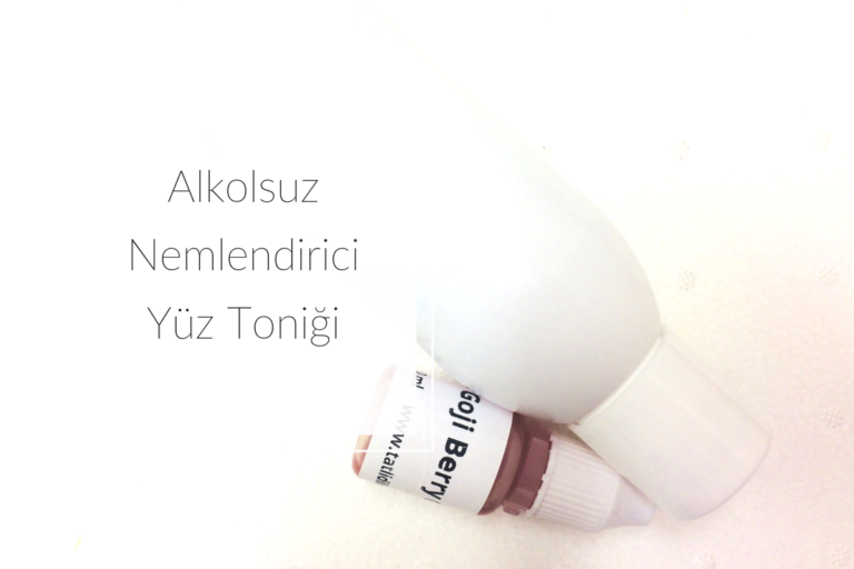Alkolsuz Yüz Toniği Nasıl Yapılır?