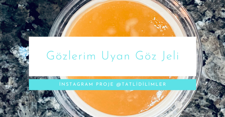 Gözlerim Uyan Göz Jeli