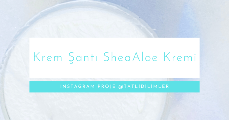 Krem Şantı SheaAloe Kremi