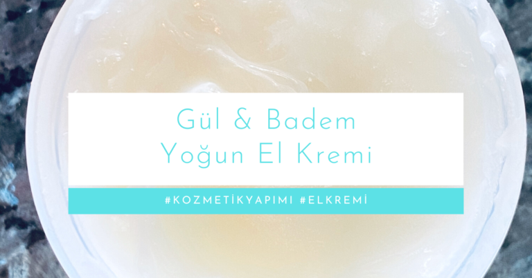 Gül & Badem Yoğun El Kremi