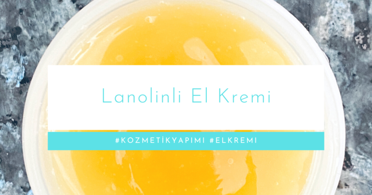 Lanolinli El Kremi